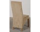 image 8 of Oslo 180 x 90 cm Large Oak Dining Table and 8 Lola Fabric Chairs | Brown | Beige