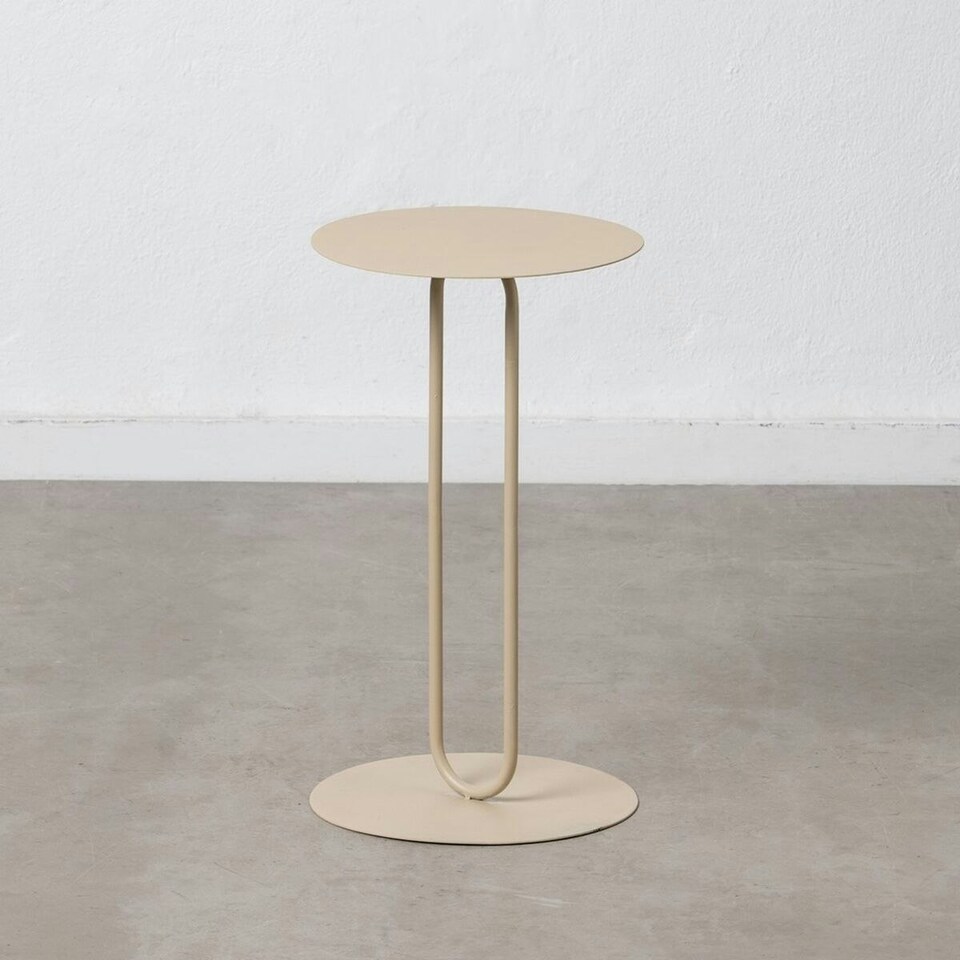 image 1 of Side table 30,5 x 30,5 x 53 cm Cream Iron N/A