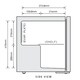 image 2 of Husky Mini Fridge Drinks Cooler - Silver