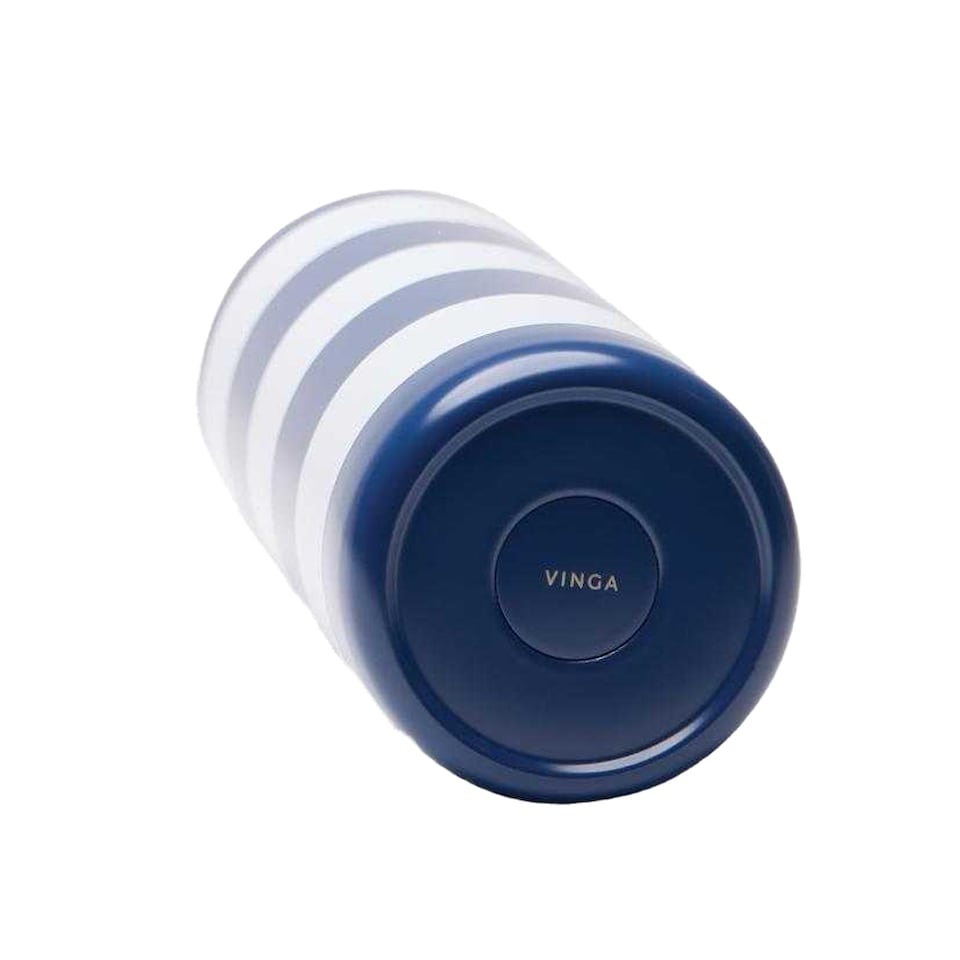 image 1 of Vinga Lagoa Stainless Steel 600ml Water Bottle | Blue | Navy | 1