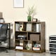 image 4 of HOMCOM Storage Shelf 3-Tier Bookcase Display Rack Home Organizer