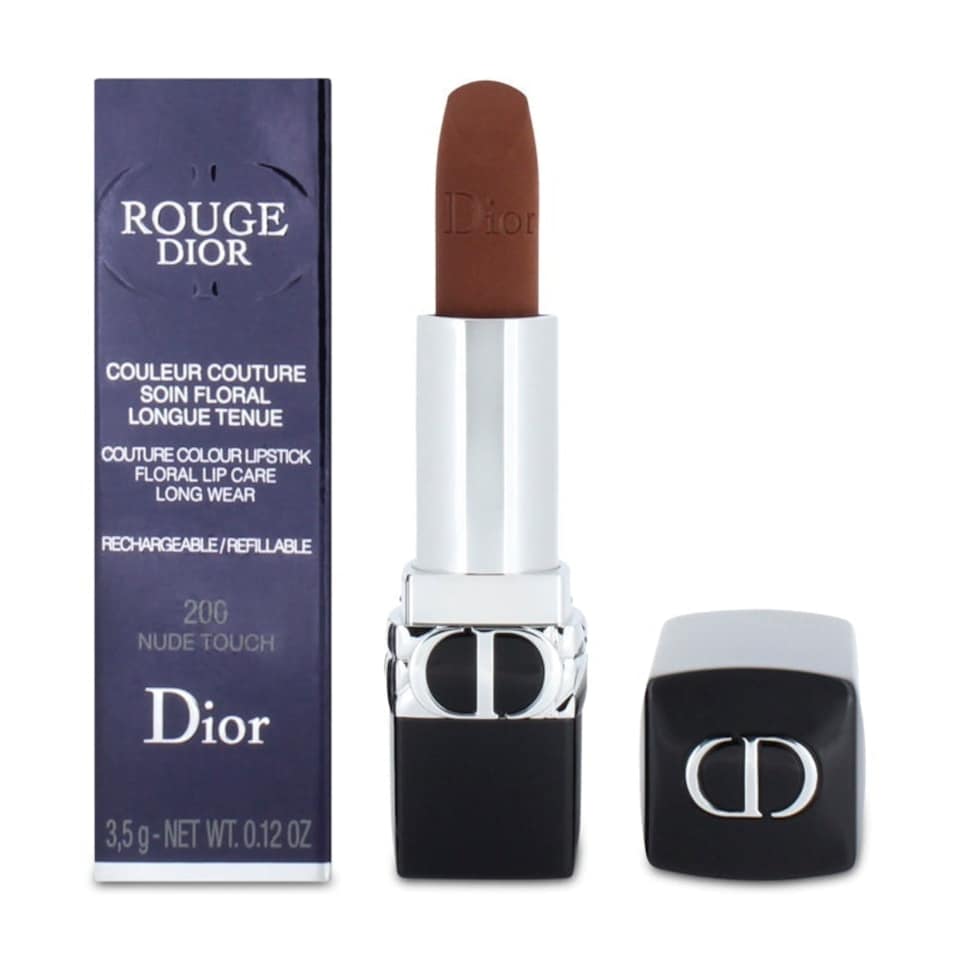 image 1 of Dior Rouge Lipstick 200 Nude Touch Velvet N/A