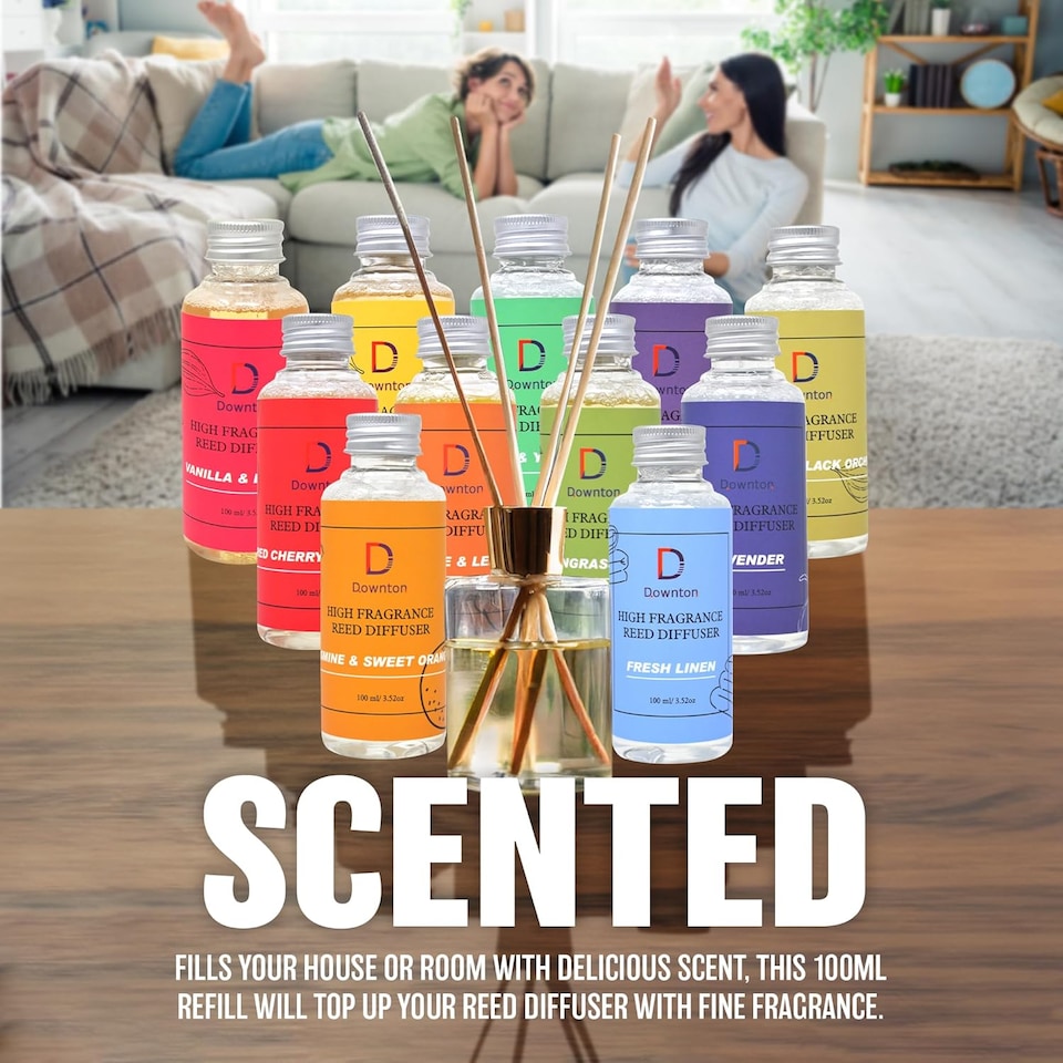 image 1 of Reed Diffuser Oil 100ML Refill Aroma Fragrance Patchouli & Ylang Ylang