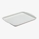 image 1 of Zeal Melamine Small Serving Tray, Gingham Pattern, 25 x 19cm, Sage Green