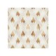 image 1 of Golden Geometric Shapes Splash Back | White