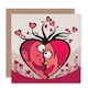 image 1 of Love Valentine Romance Hearts Couples Anniversary Valentines Day Card