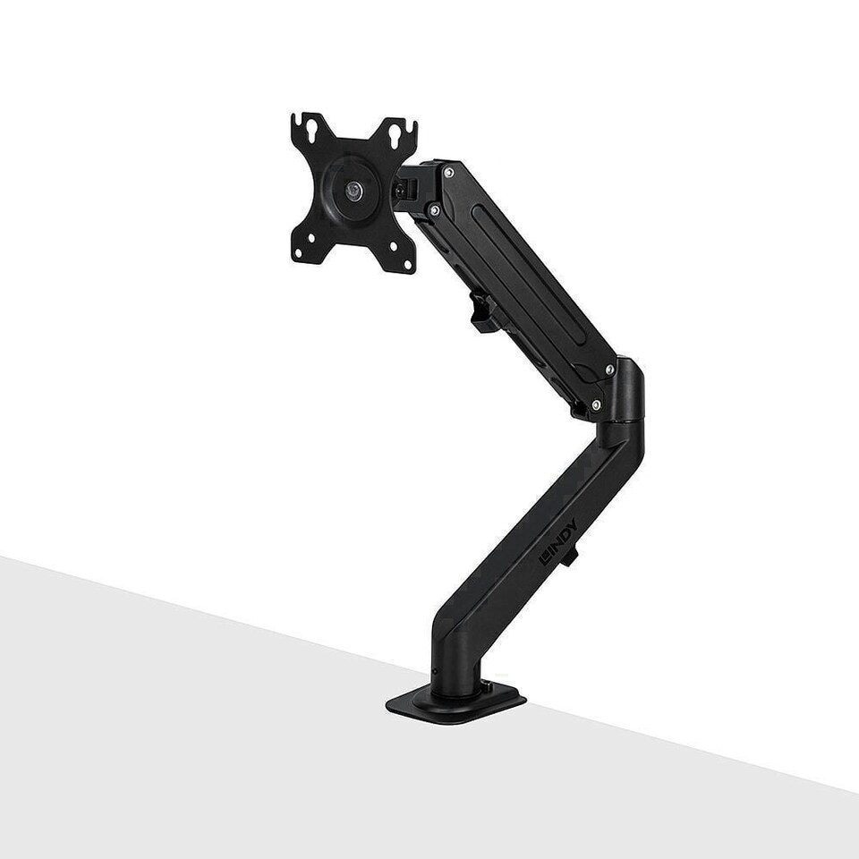 image 1 of Single Desktop Gas Arm Display Mount