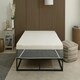 image 4 of Cool Max Memory Foam Mattress Topper - 1" Deep, Pressure Relief White | Single