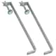 image 1 of 300mm Brick Laying Profile Clamp Holder Fastener Carpentry Internal Wall Clamps 2pc