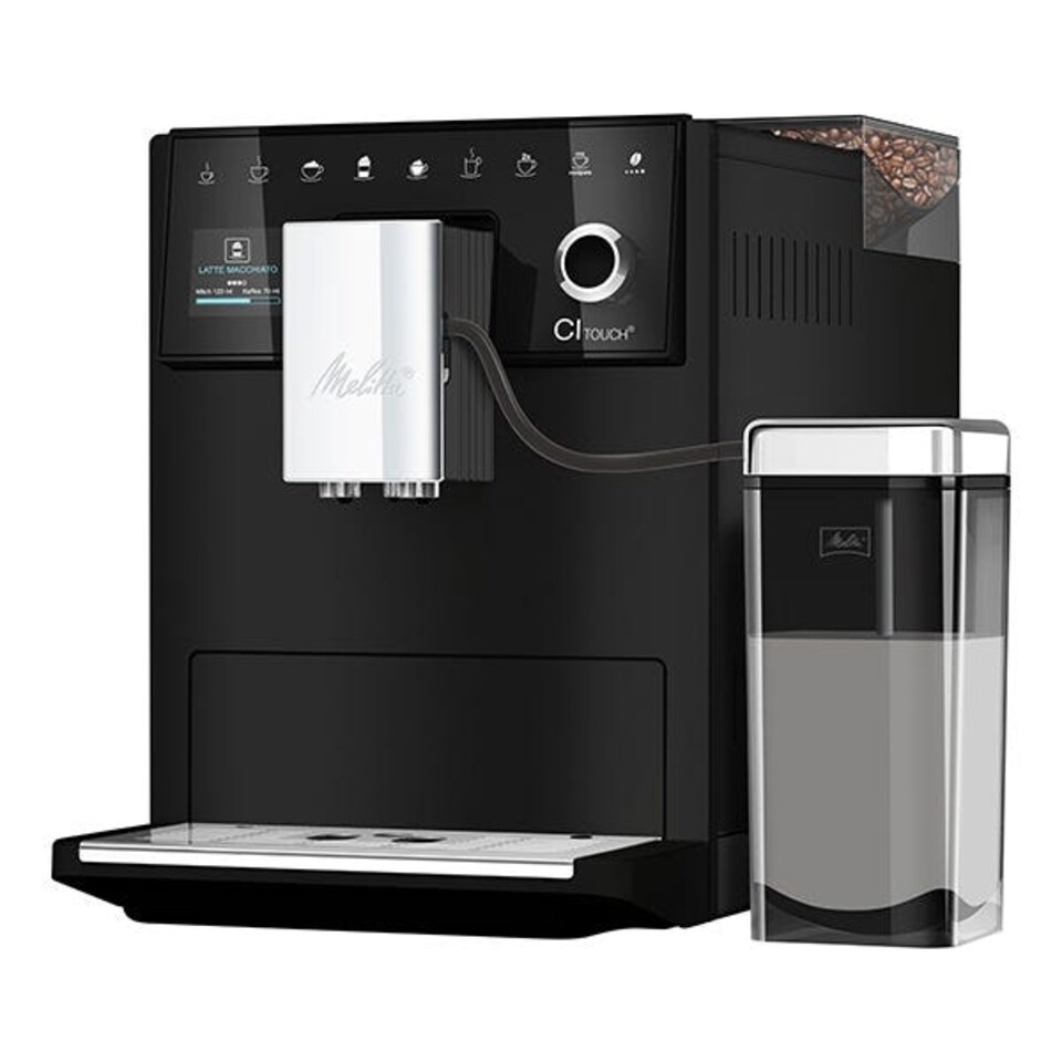 image 1 of Melitta CI Touch Frosted Black 630-112 Coffee Machine