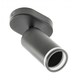 image 1 of CGC SOLIS Black Single GU10 Adjustable Ceiling Spotlight Black