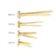 image 5 of Pack of 100 Paper Fasteners 19mm - Butterfly Clips
