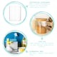 image 2 of Argon Tableware Scandi Storage Jar with Cork Lids - 550ml - Pack of 6