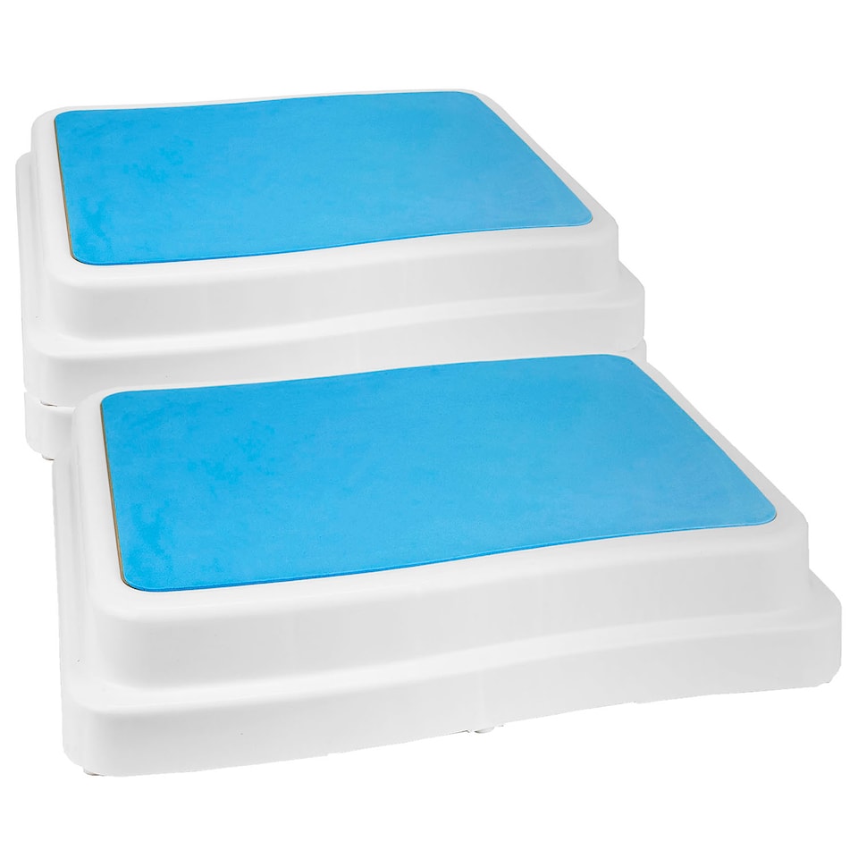 image 1 of TekBox Stackable Bathroom Steps - Set of 3