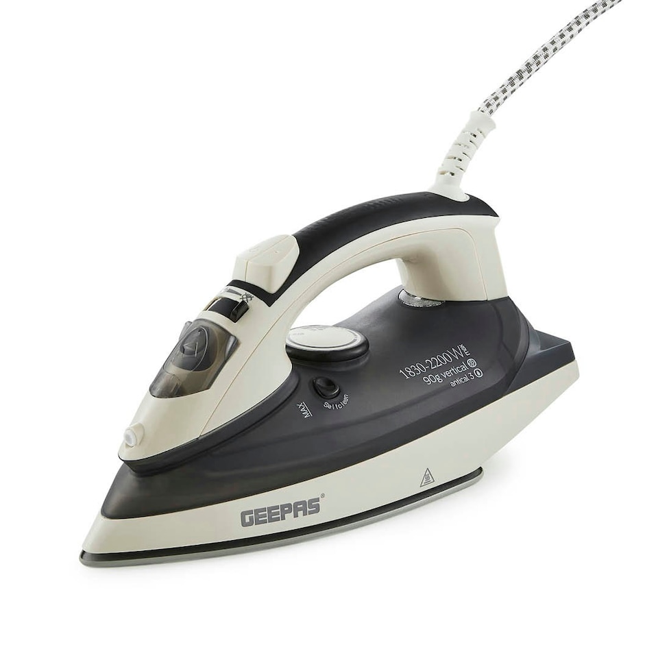 image 1 of GEEPAS Steam Iron | 2200W Grey