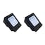 2x Refilled HP 305XL Black Ink Cartridges