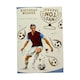 image 1 of A Man In Burgundy and White Soccer Uniform Customized Male Birthday Card