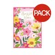 image 1 of Simon Elvin Isabal Garden Flowers Get Well Greetings Card (Pack of 6) - White/Multicoloured - One Size