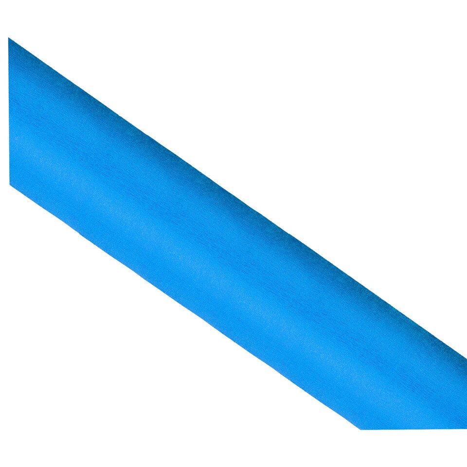 image 1 of Club Green Organza 25 Metre Snow Sheer Roll - Mid Blue - 25 Metres