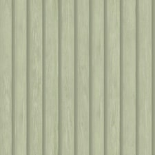 Holden Décor Wood Slats Wallpaper - Soft Green - 10m x 53cm Green