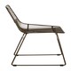 image 3 of Interioirs by Premier Small Bronze Metal Wire Chair, Sturdy Metal Chair for Kitchen, Outdoor Tapered Metal Chair for Patio, Lawn