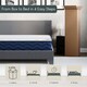 image 4 of Vida Designs Lisbon Double Ottoman Faux Leather Bed, Grey & Gel Memory Foam Pocket Spring Mattress, Double