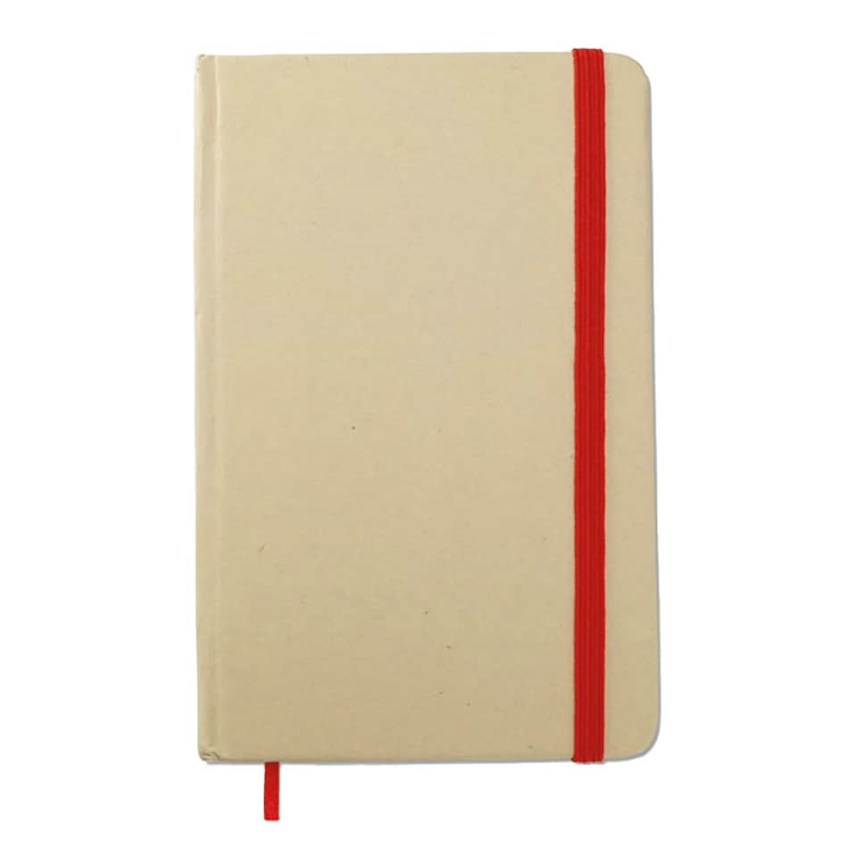 MidOcean Evernote Recycled A6 Notebook - Red - 1.7cm x 14cm x 9cm