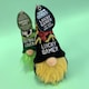 image 5 of Pre-personalised Lucky Gonk Mascot Keyring For Bag Or Backpack - Dylan - 136 Names and Themes Available | Black