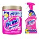 image 1 of Vanish Oxi Action Powder 1kg & Colour Spray 500ml Stain Remover Bundle