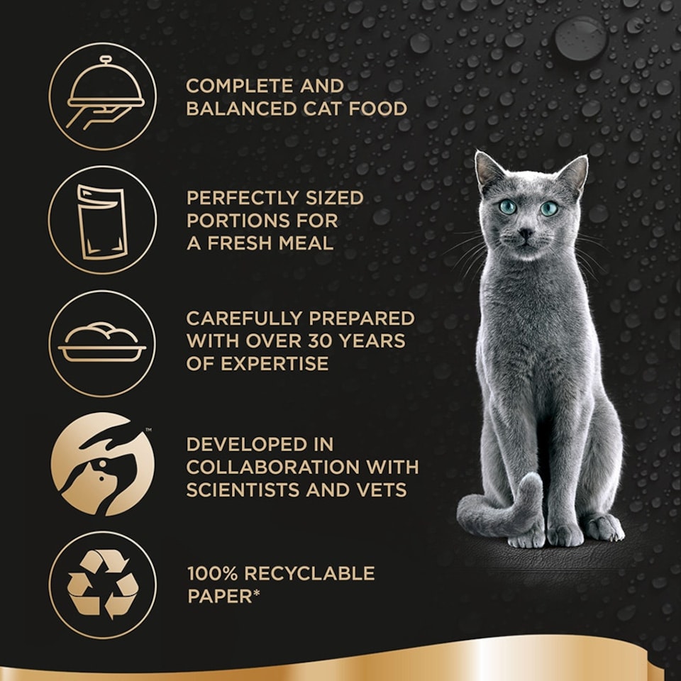 image 1 of Sheba Fresh and Fine Wet Cat Food Pouch Chicken and Turkey in Jelly 6 x 50g (Pack of 8)