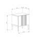 image 6 of Frank Olsen Iona Lamp / side table Pink | Mulberry