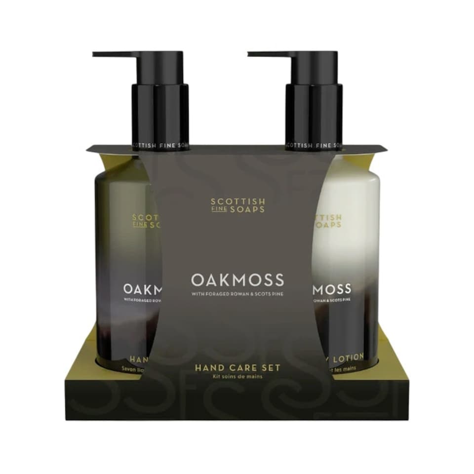image 1 of Scottish Fine Soaps Oakmoss Hand Care Set
