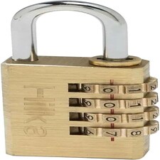 Hilka 30mm Brass Padlock (Product Code: 70760030)