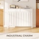 image 4 of HOMCOM Large Radiator Cover with Drawers and Vertical Slats
