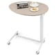 image 1 of COSTWAY Mobile Standing Desk Height Adjustable Rolling Desk N/A