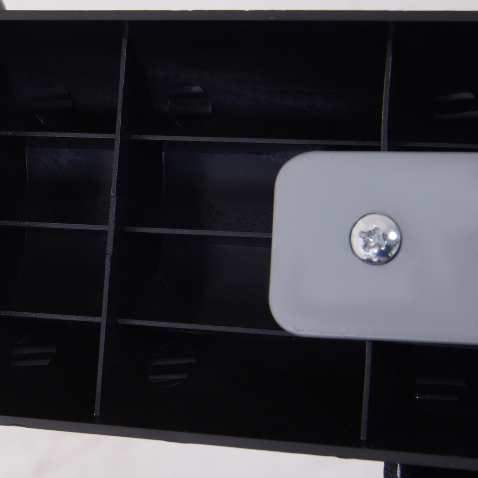 image 1 of HOMCOM Mini Exercise Bike Portable Pedal Manual Machine Indoor Fitness Black