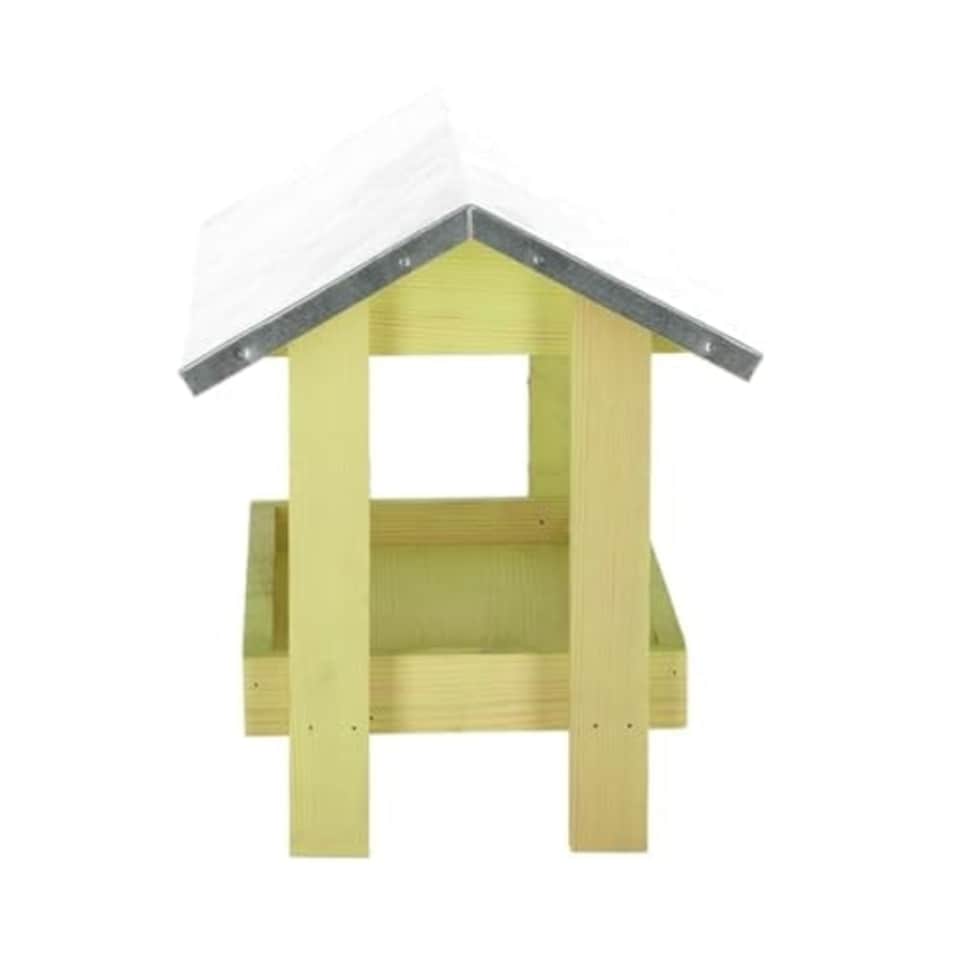 image 1 of Ground Bird Table With Roof Fsc Mix Credit