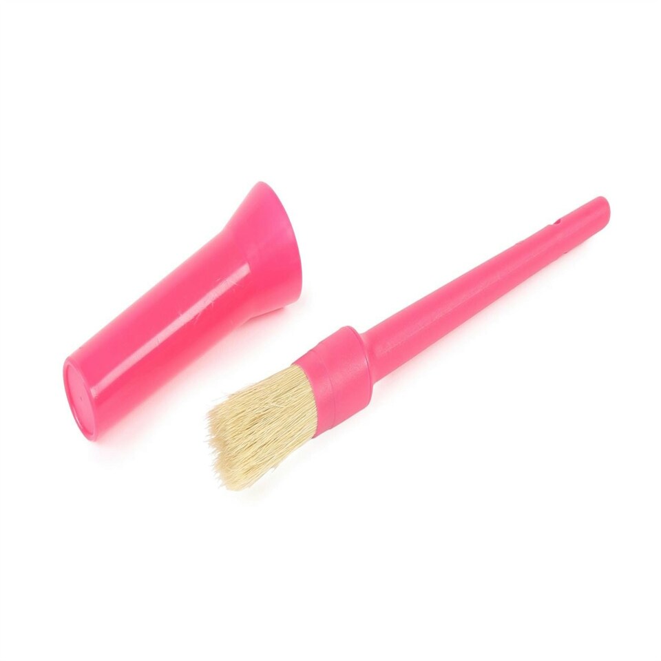 image 1 of Shires Plastic Hoof Oil Brush Red | One Size