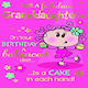 image 1 of For Granddaughter Cake Witty Words Birthday Card