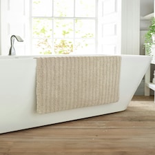 Palazzo 2000gsm Bath Mat 60x90cm – Super-Soft Luxurious Bathroom Rug | Brown | Stone | 60 x 90cm