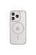 image 4 of QDOS Hybrid Soft + Snap (MagSafe) Case for iPhone 15 Pro - White Grey | White