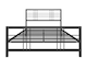 image 3 of Burbank Metal Bed Black, King Size