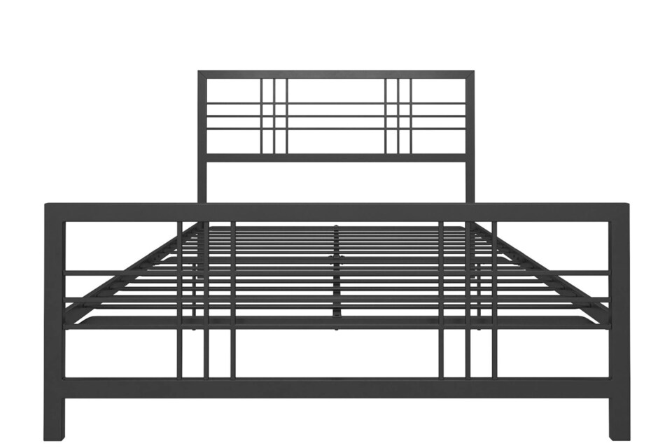 image 1 of Burbank Metal Bed Black, King Size