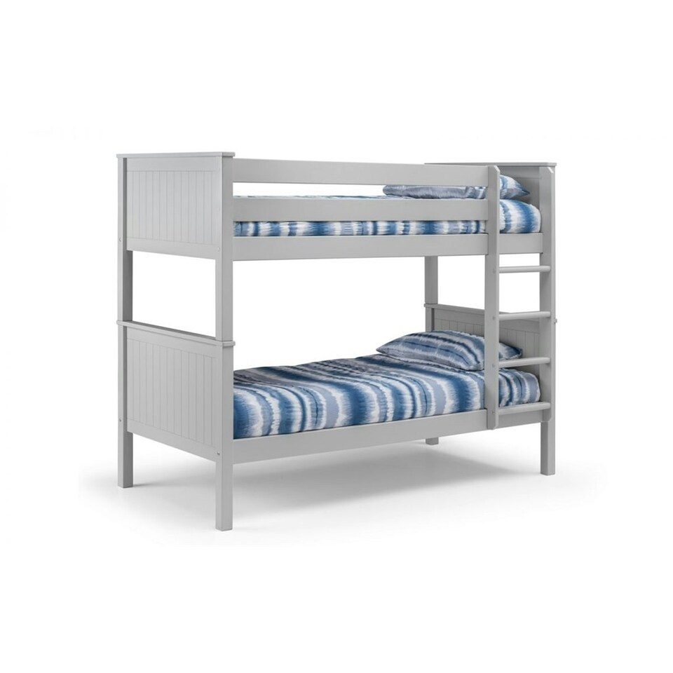 image 1 of Classic Dove Grey Bunk Bed 2 x 3ft (90cm)