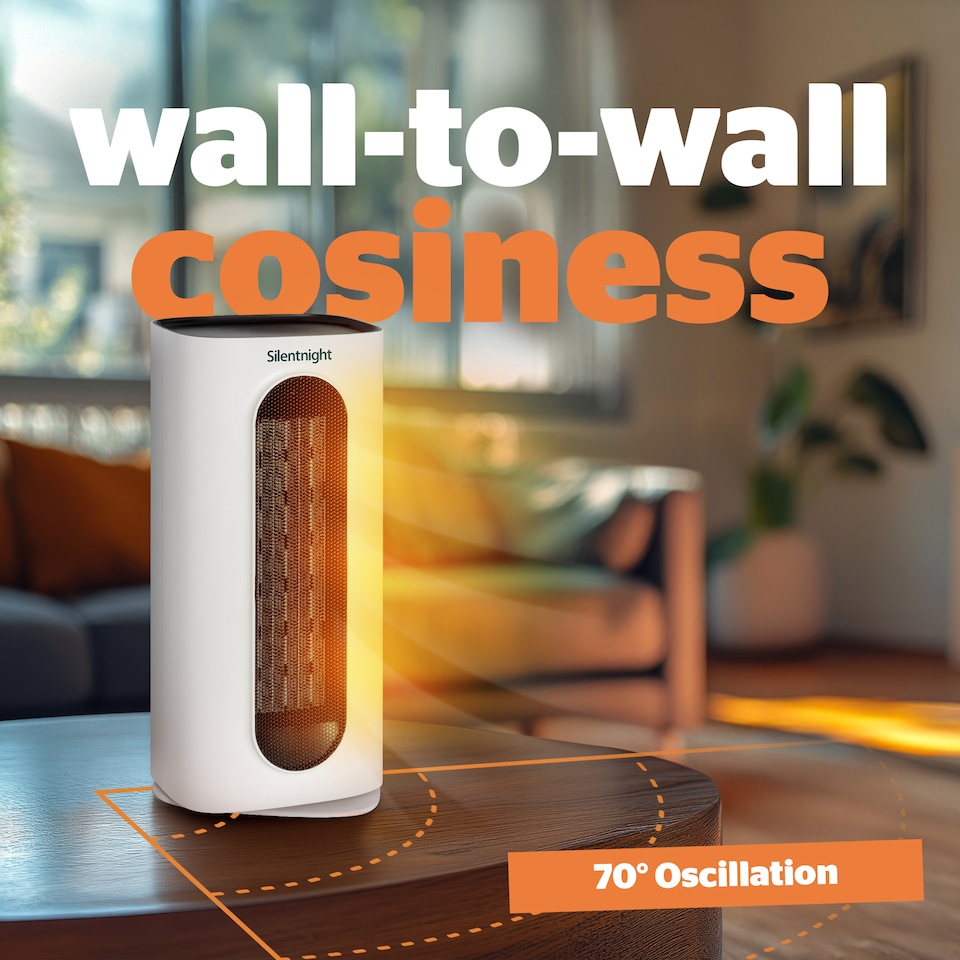 image 1 of Silentnight Comfort Control Ceramic Fan Heater