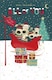 image 1 of Boofle Family on Sleigh To All Of You Christmas Card
