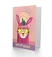 image 2 of Stars Pink Llama Age 7 Year Old Child Kids 7th Birthday Card