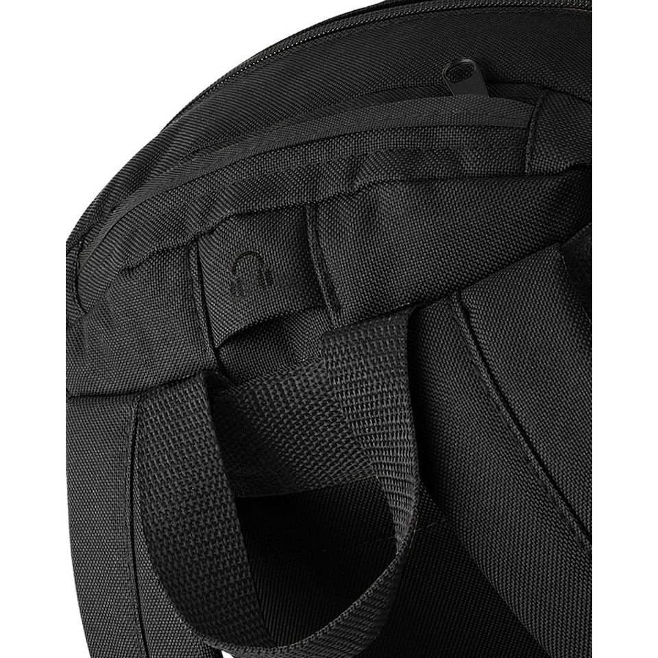 image 1 of Bagbase Universal Multipurpose Backpack / Rucksack / Bag (18 Litres) (Pack of 2) - Black - One Size
