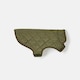 image 1 of Joules Small Khaki Quilted Dog Coat