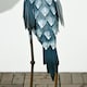 image 9 of Outsunny Crane Garden Ornaments, 2 PCS Steel Garden Statue Set Multi-Colour